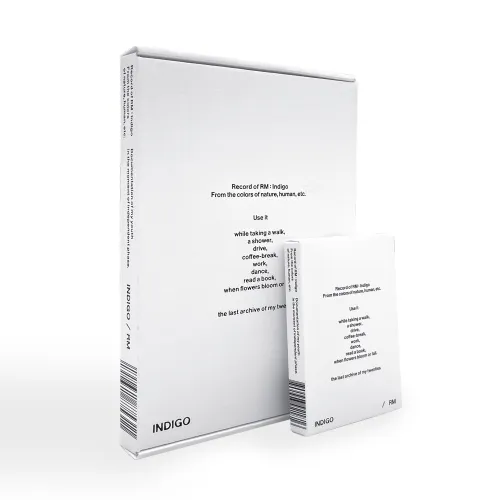 [세트] RM (방탄소년단) - [Indigo] (Book Edition + Postcard Edition)