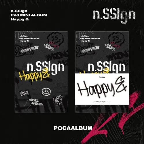 n.SSign (엔싸인) - 미니 2집 [Happy &] (POCAALBUM)