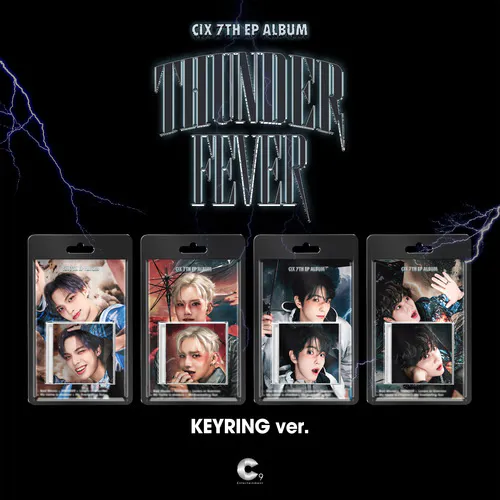 [랜덤] CIX (씨아이엑스) - 미니 7집 [THUNDER FEVER] (Keyring Album)