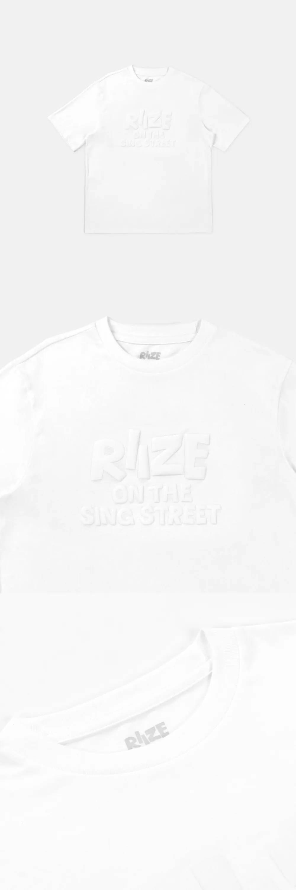 RIIZE : ON THE SING STREET 2nd MD - T-SHIRT (C ver.) 상세 이미지 2