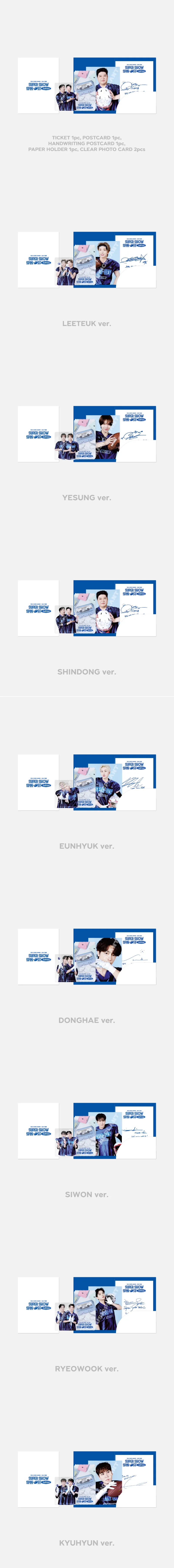 2024 SUPER JUNIOR [SUPER SHOW SPIN-OFF : Halftime] MD - TICKET SET 상세 이미지 2