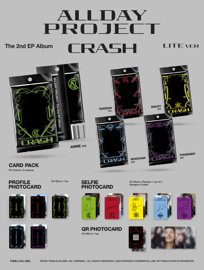 올데이 프로젝트 (ALLDAY PROJECT) - The 2nd EP Album [CRASH] (COMPLETE ver.) 3