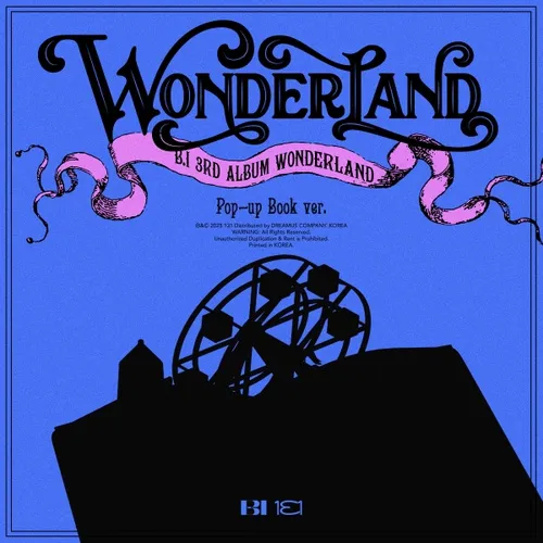 B.I(비아이) - 정규 3집 [WONDERLAND] (Pop-up book Ver.)