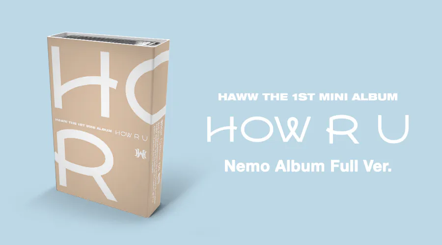 HAWW (하우) - [HOW R U] (Nemo Album Full Ver.) 상세 이미지 2