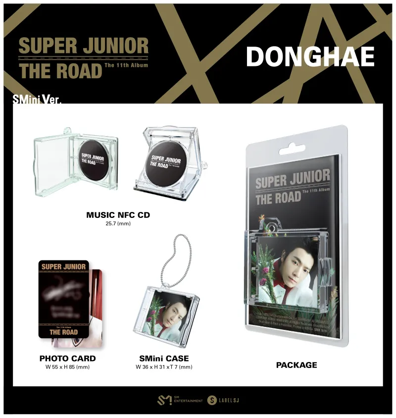 슈퍼주니어 (Super Junior) - 정규 11집 [The Road] (SMini Ver.)(DONGHAE ver.) 2