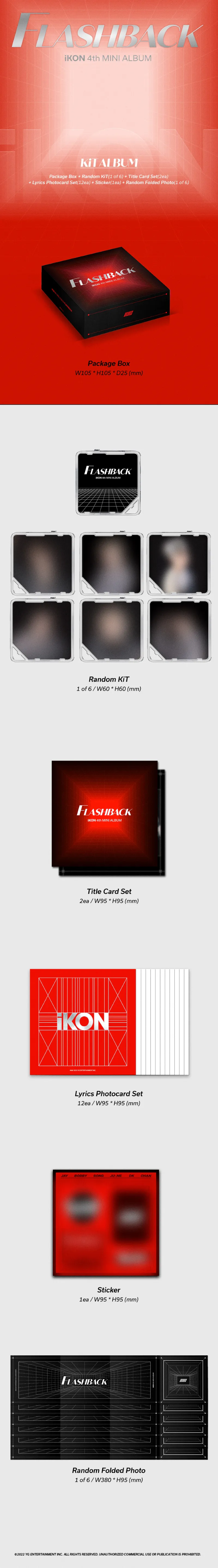 iKON (아이콘) - 미니4집 [FLASHBACK] (KiT ver.) 상세 이미지 2