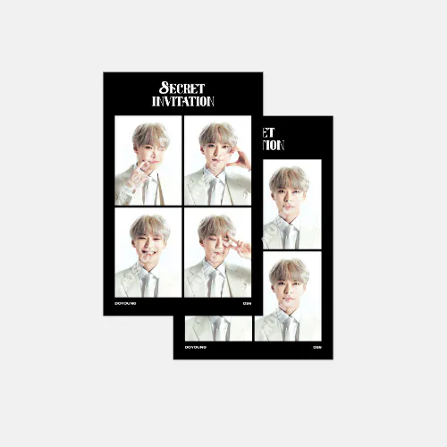 2024 NCT 127 8th ANNIVERSARY FANMEETING [8ECRET INVITATION] MD - 4CUT PHOTO SET