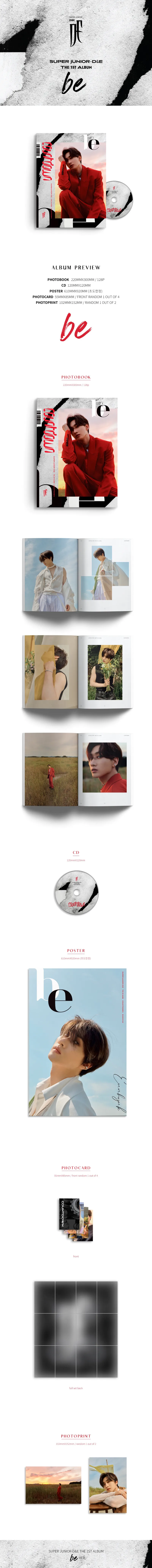 슈퍼주니어 D&E (Super Junior D&E) - 정규1집 [COUNTDOWN] (be Ver.) 2