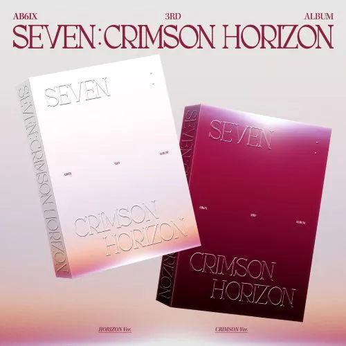 [랜덤] AB6IX (에이비식스) - 3RD ALBUM [SEVEN : CRIMSON HORIZON]  (PHOTOBOOK VER.)(HORIZON Ver., CRIMSON Ver.)