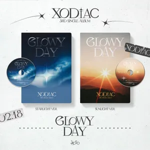 [세트] XODIAC (소디엑) - 싱글 3집 [GLOWY DAY] (STARLIGHT Ver. ) (SUNLIGHT Ver.)