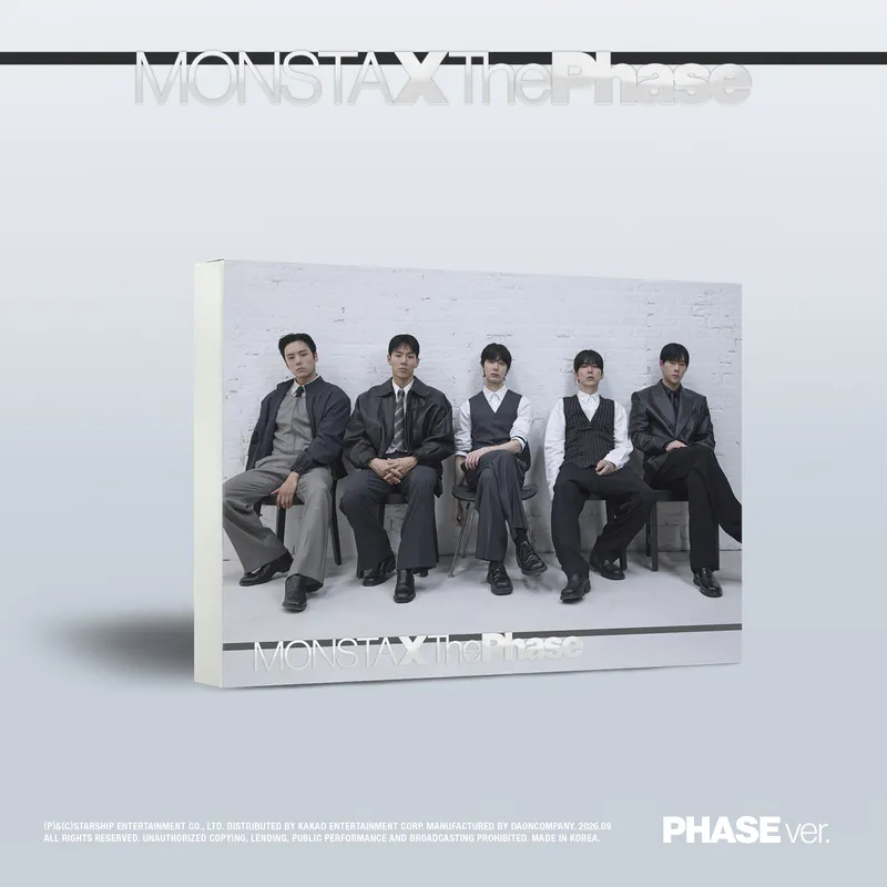 몬스타엑스 - MONSTA X EP [The Phase] (PHASE ver.)