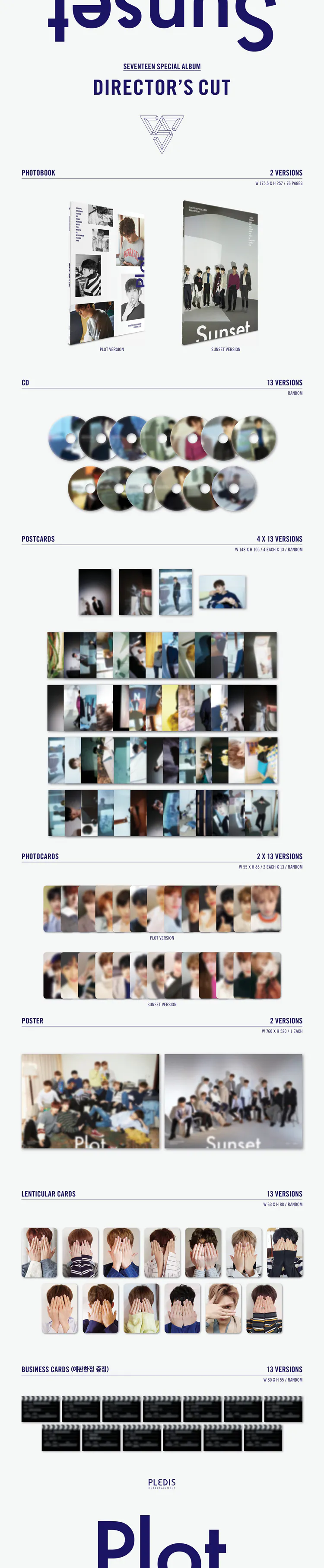 [랜덤] 세븐틴 (SEVENTEEN) - 스페셜 [Director's Cut] (재발매) 상세 이미지 2