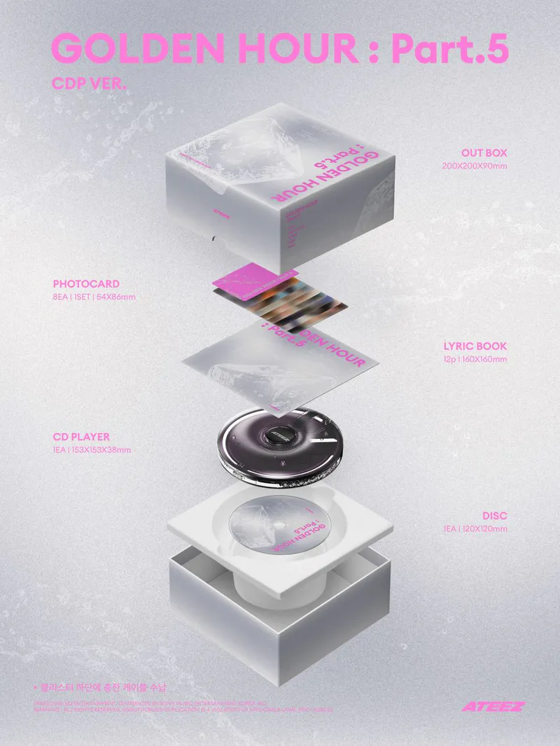 ATEEZ(에이티즈) - GOLDEN HOUR : Part.5 (CDP VER.) 2