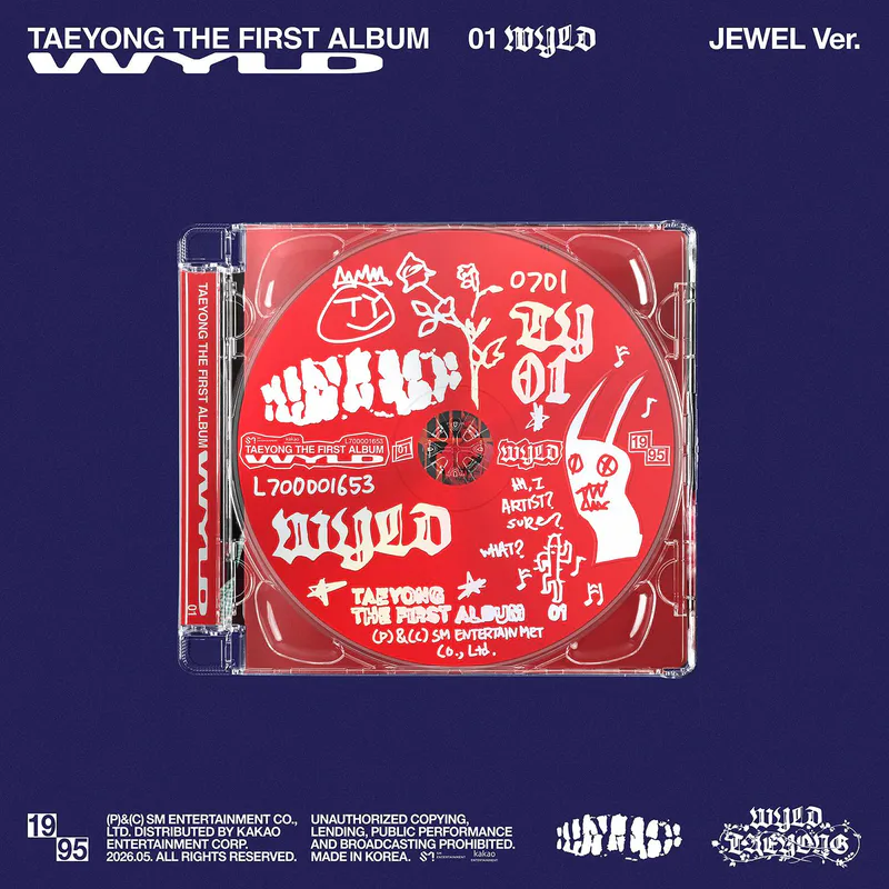 태용 - 2ND MINI ALBUM 정규 1집 [WYLD] (Jewel Case Ver.)