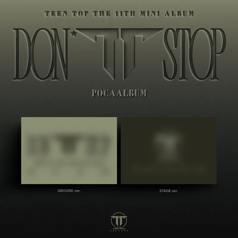 [랜덤] 틴탑(TEEN TOP) - 11th EP [DON’T STOP] (GROUND/STAGE ver.) (POCAALBUM)