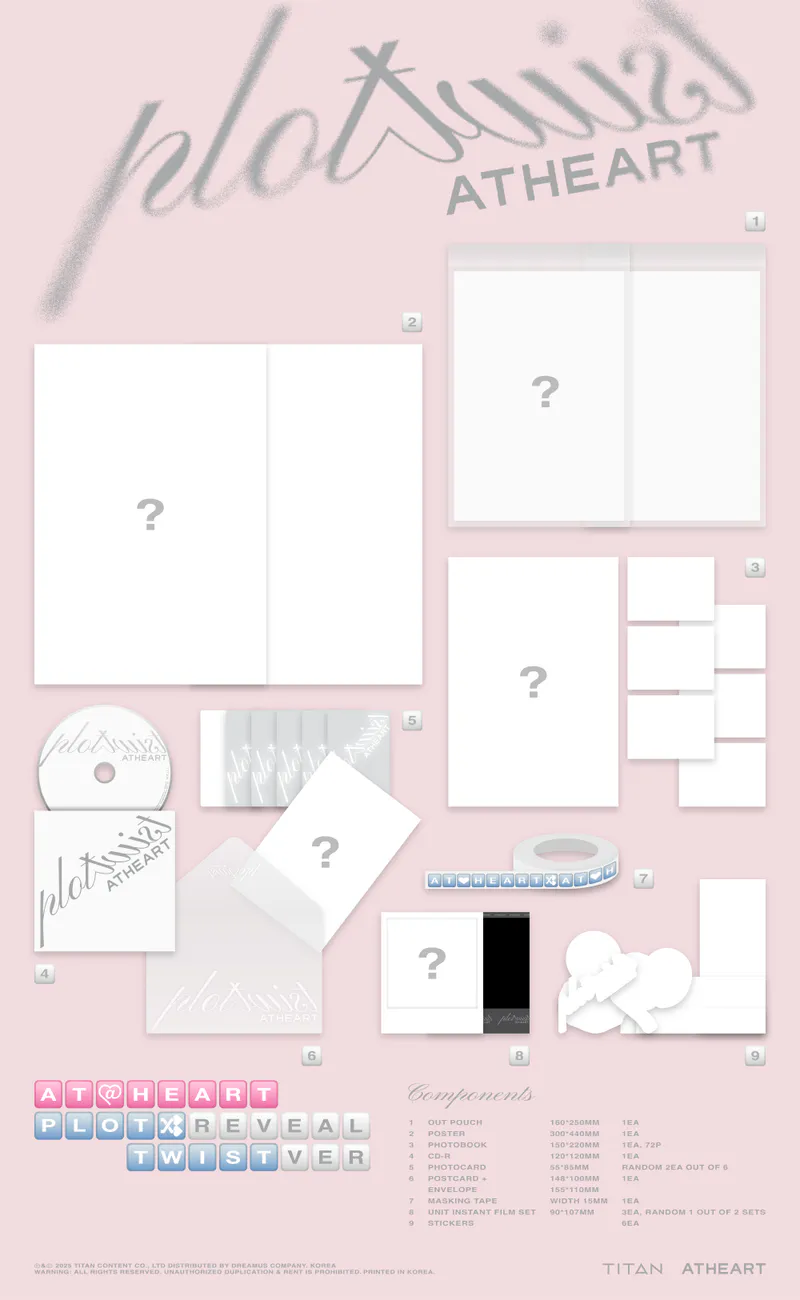 AtHeart(앳하트) - 미니 1집 [Plot Twist] (Reveal Ver.) 2