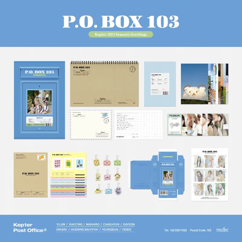 케플러 (Kep1er) - Kep1er 2024 Season’s Greetings [P.O. BOX 103] 상세 이미지 2
