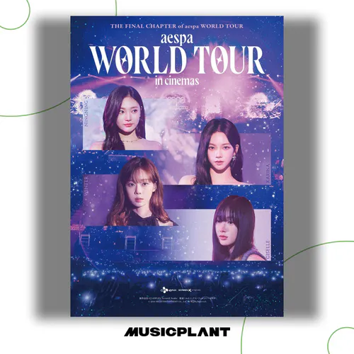 에스파 (aespa) [aespa: WORLD TOUR in cinema] (Blu-ray Disc) (한정반)