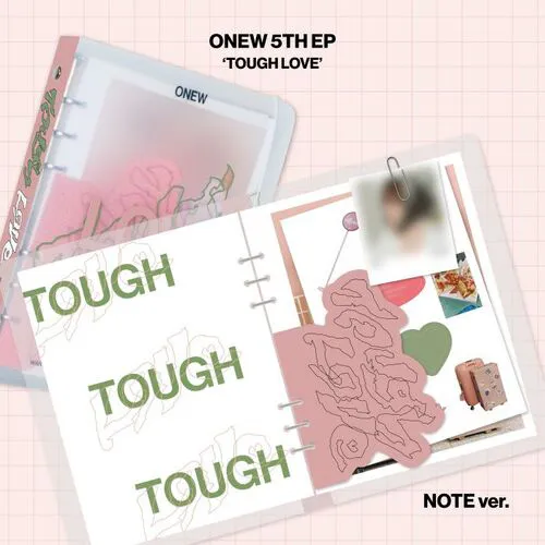 온유(ONEW) - 미니앨범5집 [TOUGH LOVE] (NOTE Ver.)