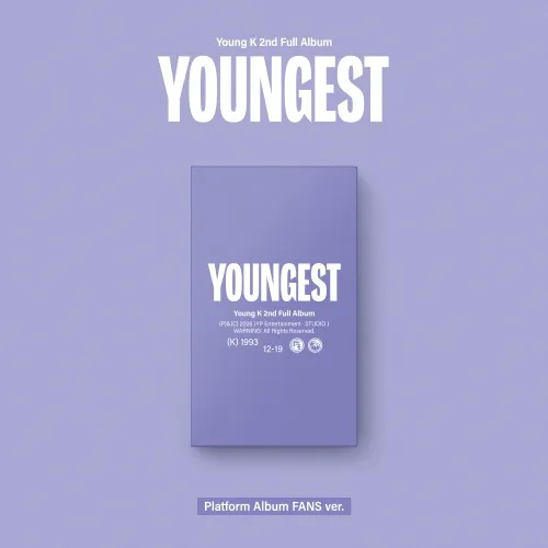 Young K (DAY6) - [YOUNGEST] (Platform Album FANS ver.)
