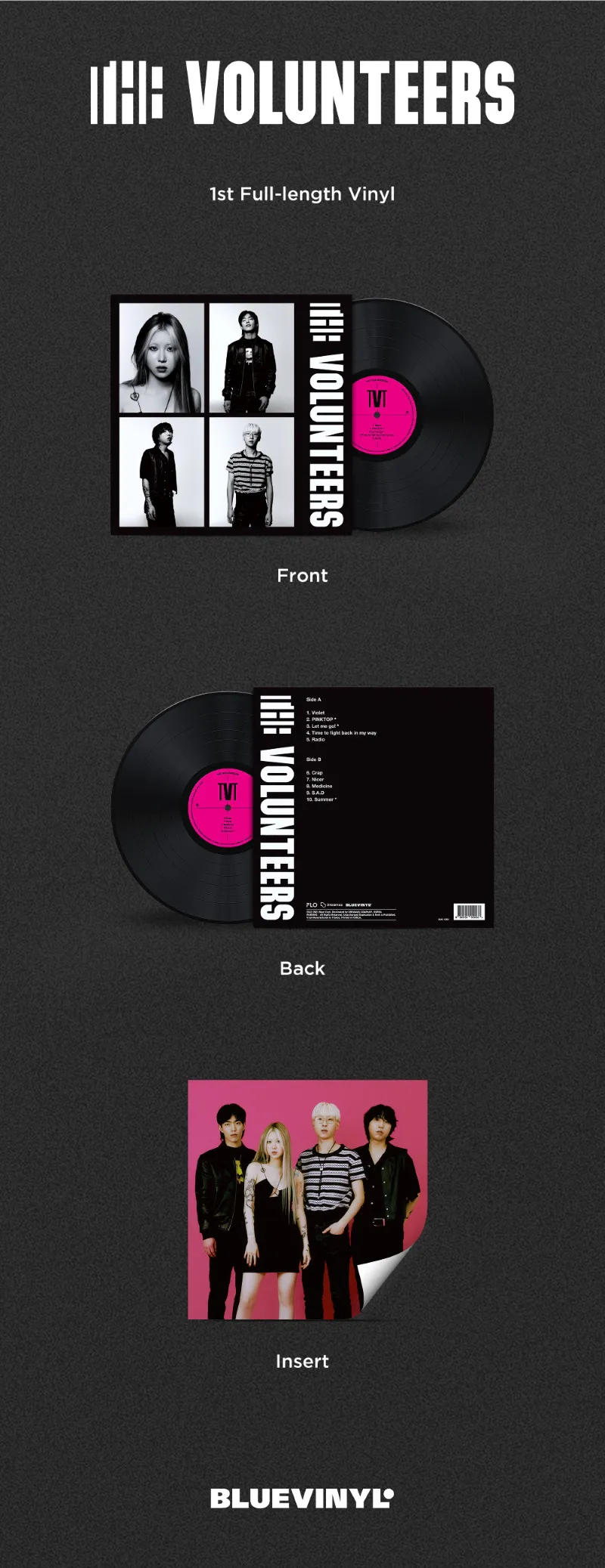 The Volunteers (더 발룬티어스) - 정규1집 [The Volunteers] (LP) 2