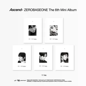[랜덤] ZEROBASEONE - The 6th Mini Album [Ascend-] 11 Ver.