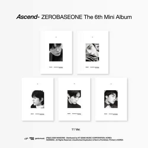 [랜덤] ZEROBASEONE - The 6th Mini Album [Ascend-] 11 Ver.