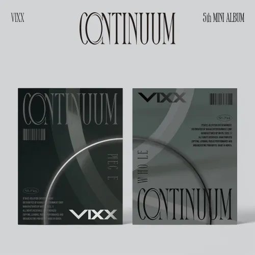 [랜덤] VIXX (빅스) - 미니 5집 [CONTINUUM]