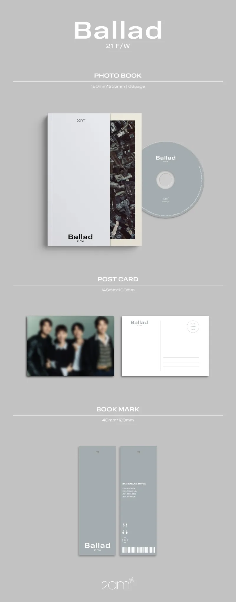 2AM - [Ballad 21 F/W] 2
