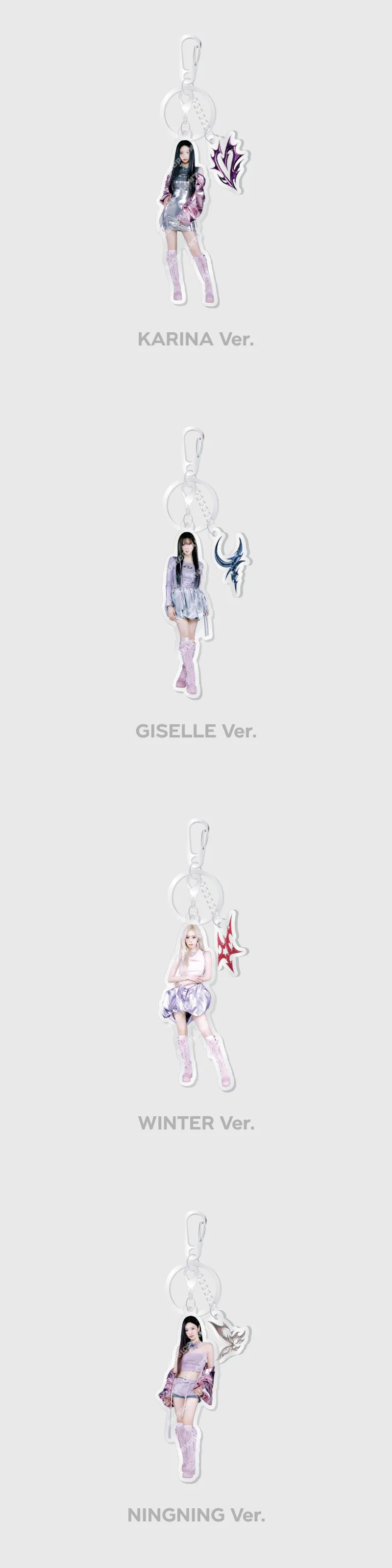aespa 'Armageddon : The Mystery Circle' MD - ACRYLIC KEY RING 상세 이미지 2