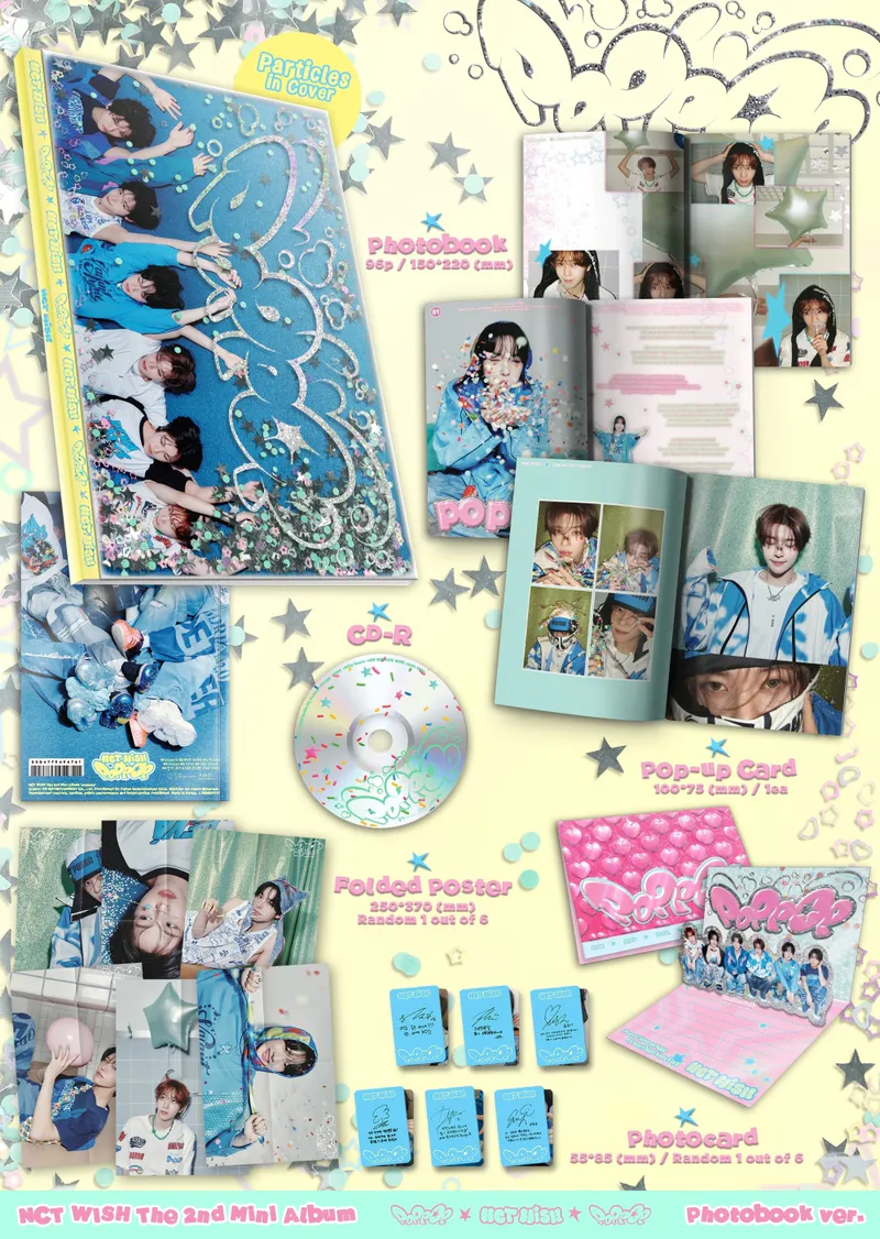 엔시티 위시 (NCT WISH) - 미니 2집 [poppop] (Photobook Ver.) 2
