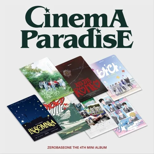 [랜덤] ZEROBASEONE - 미니 4집 [CINEMA PARADISE] (ZEROSE ver.)