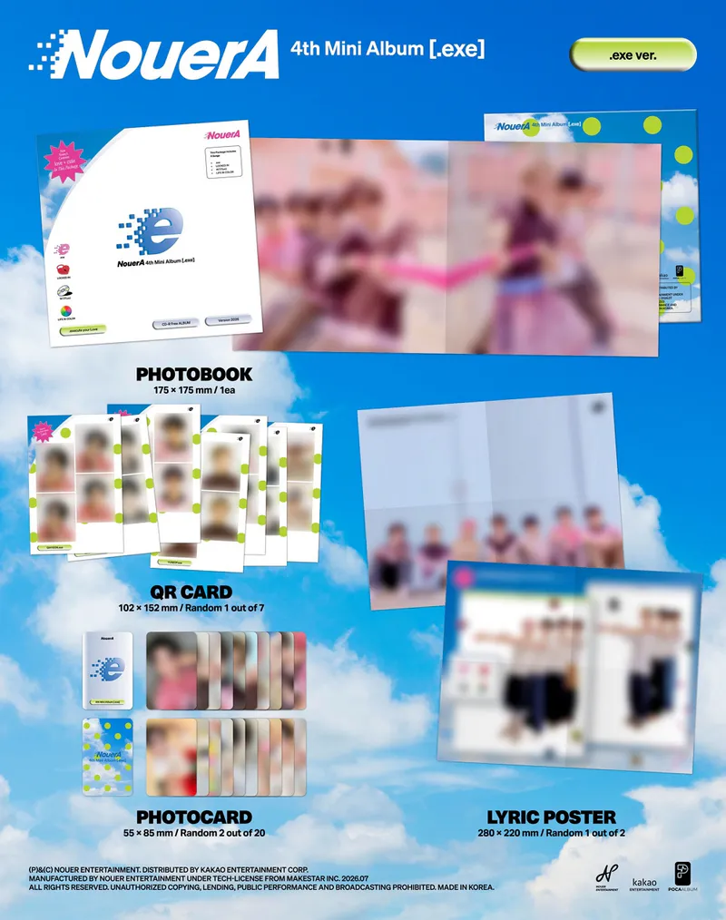 NouerA(누에라) - 4th Mini Album [.exe] (.exe ver.) 2