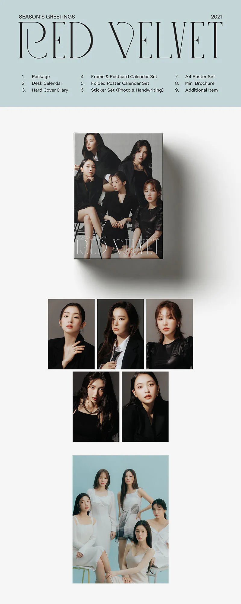 레드벨벳 (Red Velvet) - 2021 시즌그리팅 (2021 SEASON'S GREETINGS) 상세 이미지 2