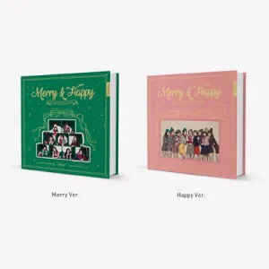 [랜덤] 트와이스 (TWICE) - 정규1집 리패키지 [MERRY & HAPPY]