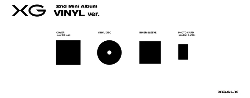 XG - 2nd Mini Album [AWE] (VINYL ver.) 2