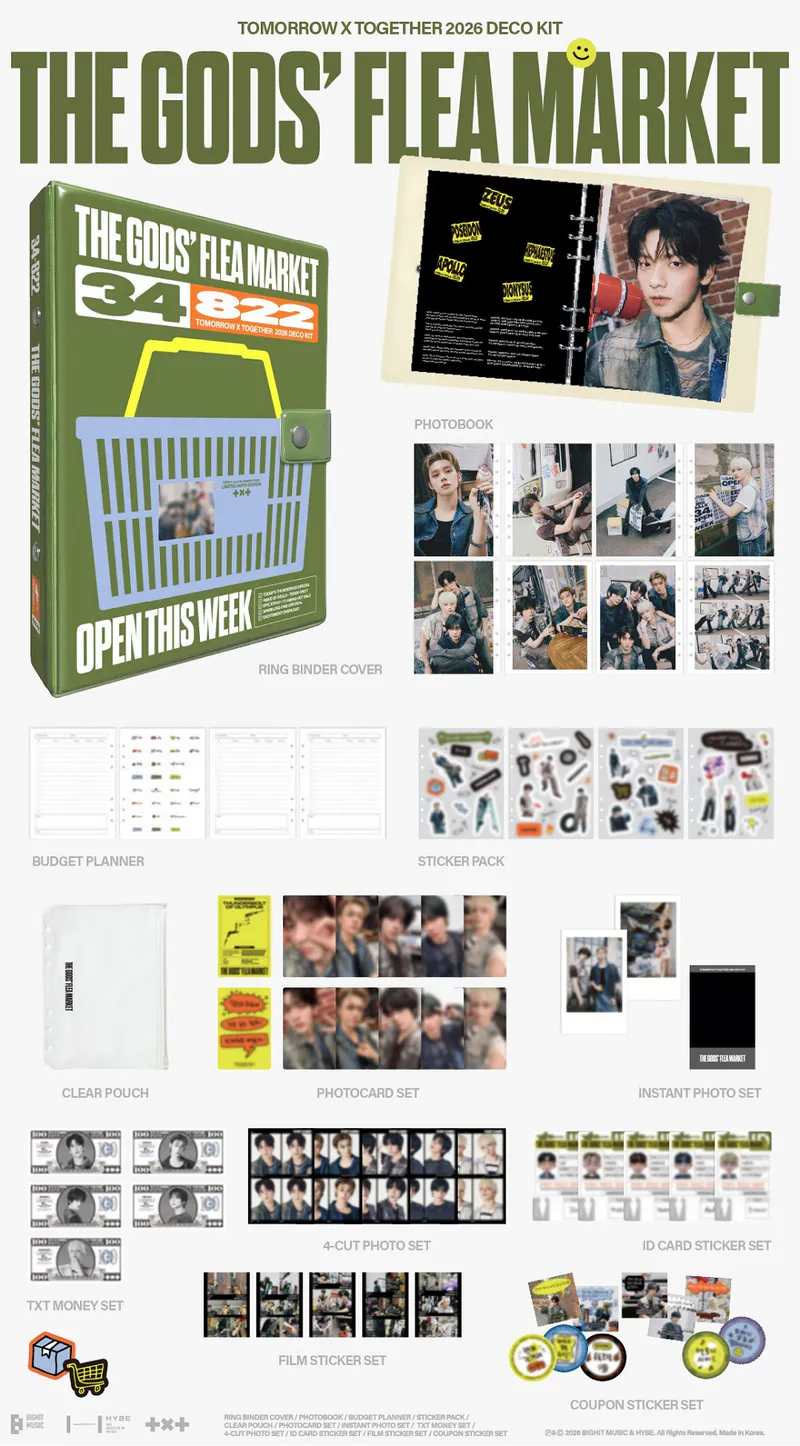 투모로우바이투게더 (TXT) - TOMORROW X TOGETHER 2026 DECO KIT 3