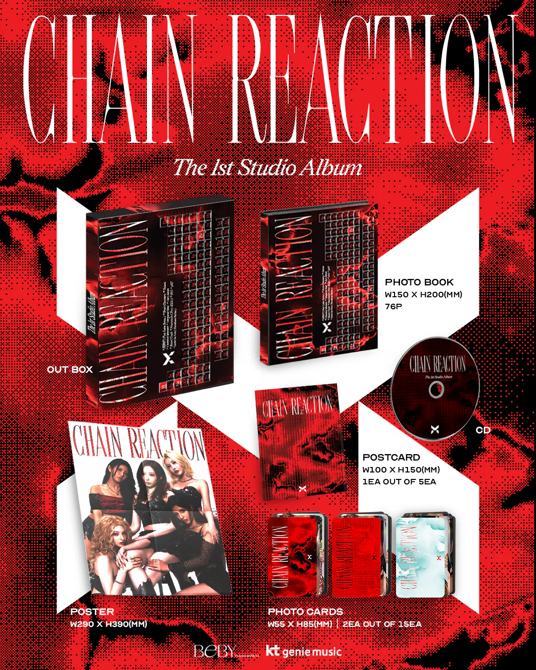 X:IN(엑신) - Chain Reaction (CD Ver.) 상세 이미지 3