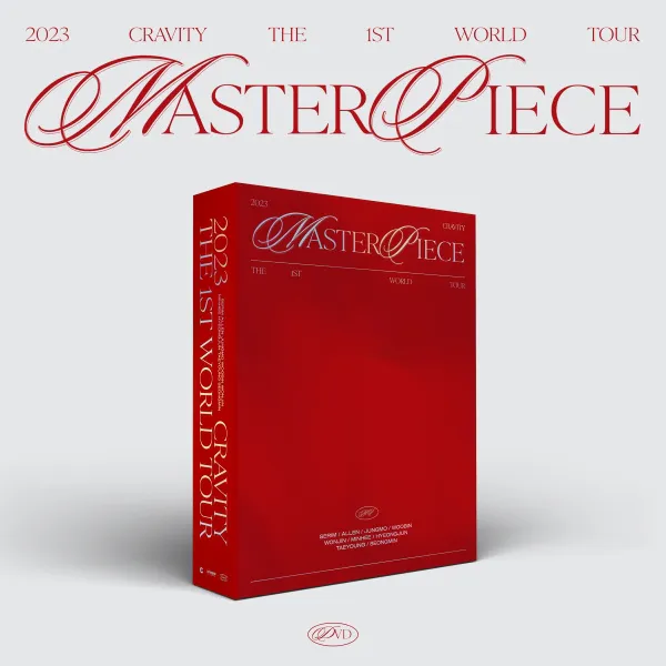 크래비티 (CRAVITY) - 2023 CRAVITY THE 1ST WORLD TOUR [MASTERPIECE] DVD