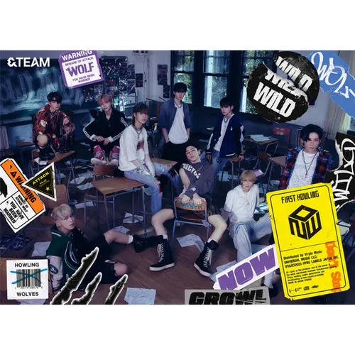 &TEAM (앤팀) - 1st ALBUM [First Howling : NOW] (LIMITED EDITION A)