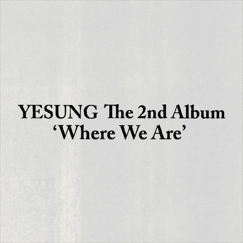 예성 - 6TH MINI ALBUM 정규 2집 [Where We Are] (QR Ver.)(스마트앨범) 2