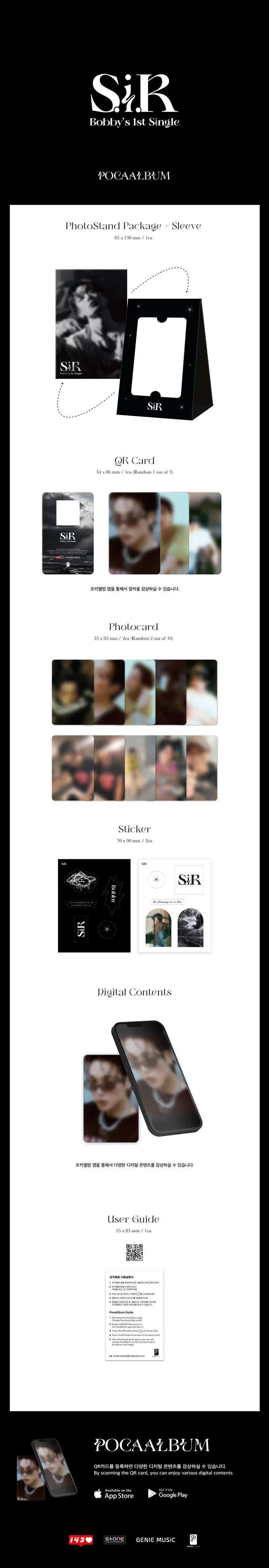 BOBBY - BOBBY’s 1st Single [S.i.R] (POCA) 2