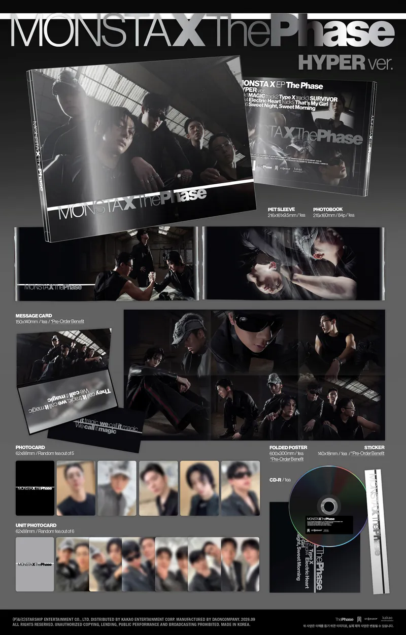 몬스타엑스 - MONSTA X EP [The Phase] (HYPER ver.) 2