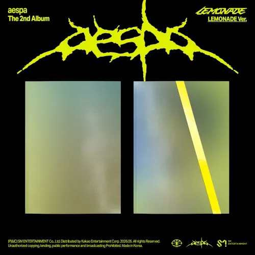 [세트] aespa(에스파) - 정규 2집 [LEMONADE] (LEMONADE Ver.)