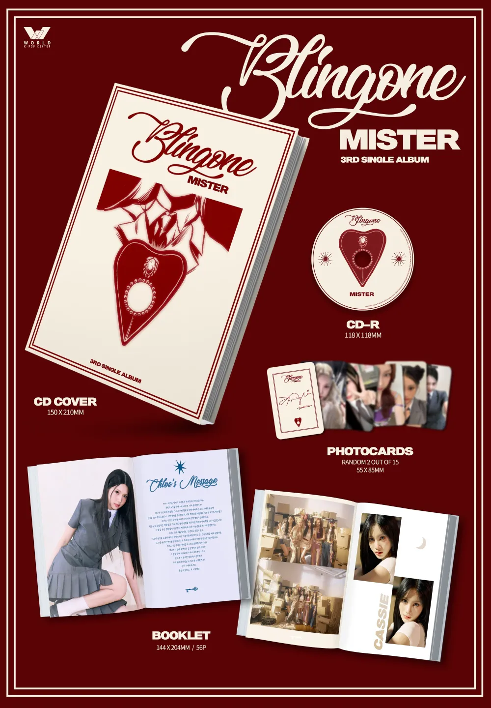 BLINGONE(블링원) - 3집 [MISTER] 상세 이미지 2