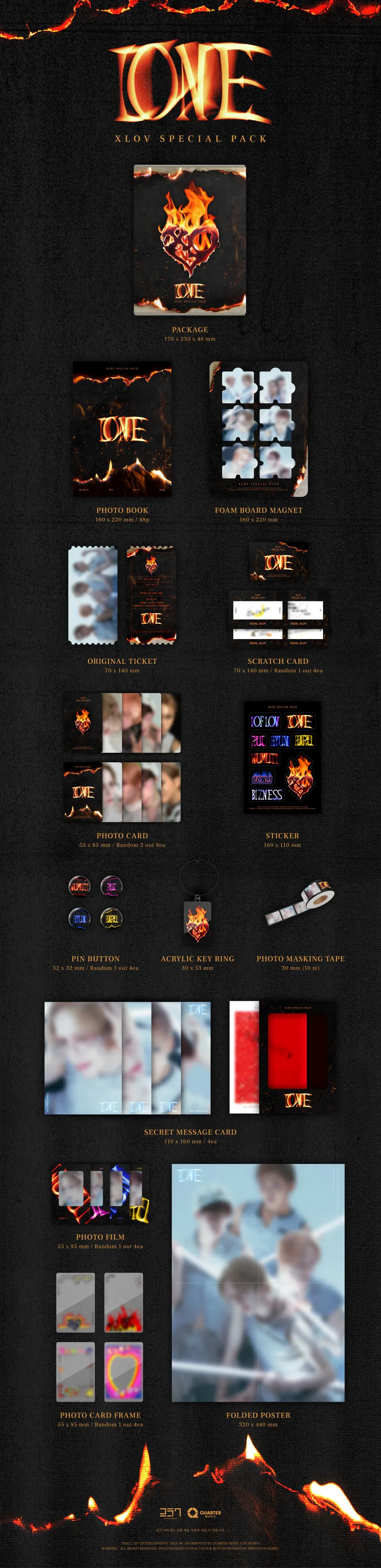 XLOV - 2집 싱글 [I ONE] (SPECIAL PACK VER.) 2