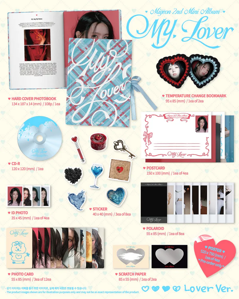 [랜덤] 미연 (MIYEON) - 2nd Mini Album [MY, Lover] 3