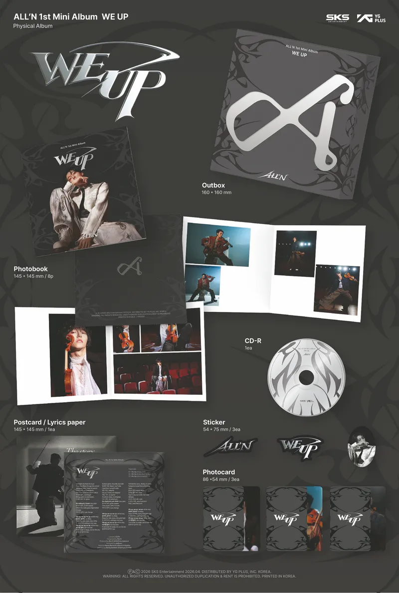 ALL’N - 1st Mini Album [WE Up] 2