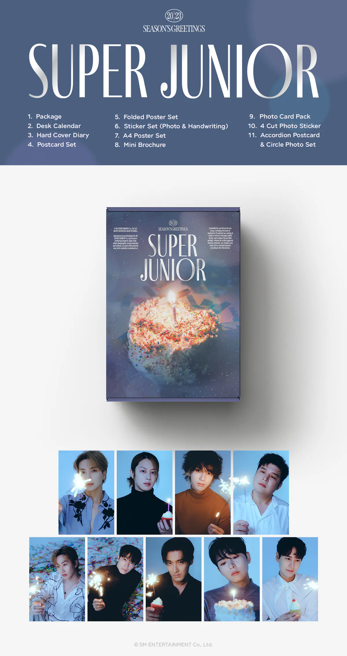 슈퍼주니어 (Super Junior) - 2023 SEASON'S GREETINGS 상세 이미지 2