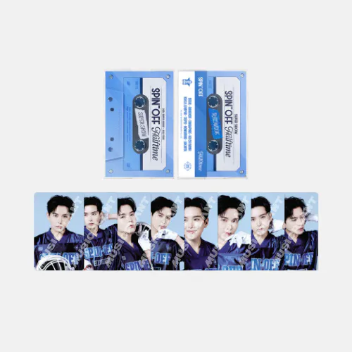 2024 SUPER JUNIOR [SUPER SHOW SPIN-OFF : Halftime] MD - CASSETTE TAPE PHOTO SET